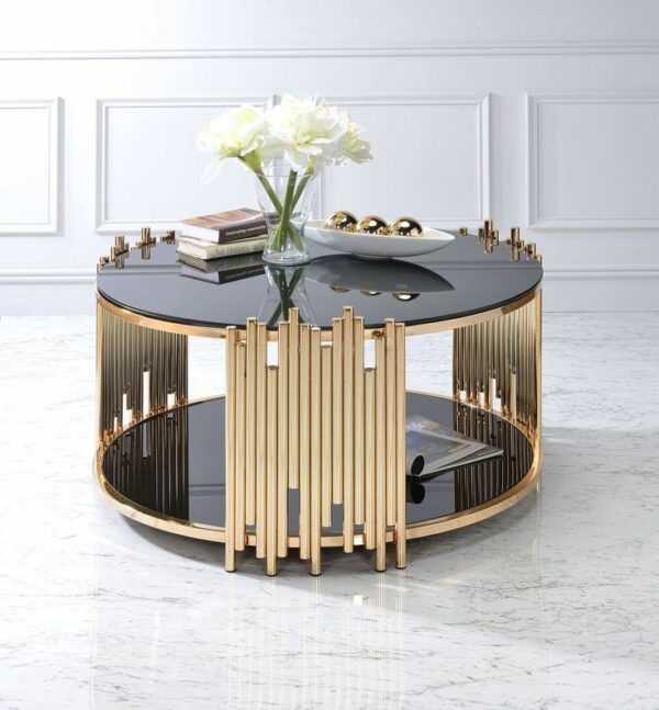 IFCT 01 Luxurious PVD Coated Center Table