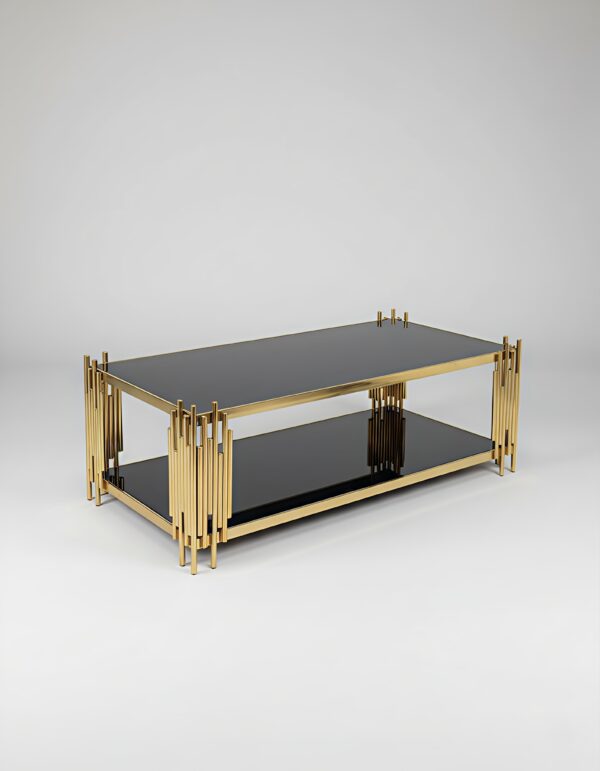 IFCT 08 Luxurious PVD Coated Center Table