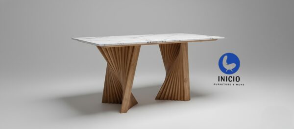 INICIO Prime Wooden Dining Table Collection IFDTWC02