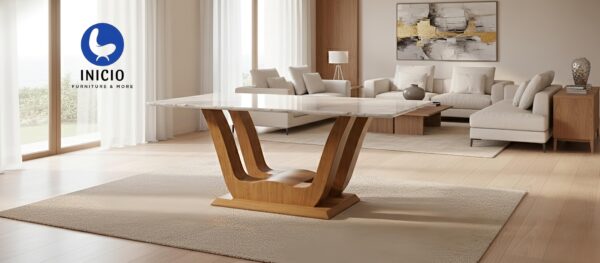 INICIO Prime Wooden Dining Table Collection IFDTWC01