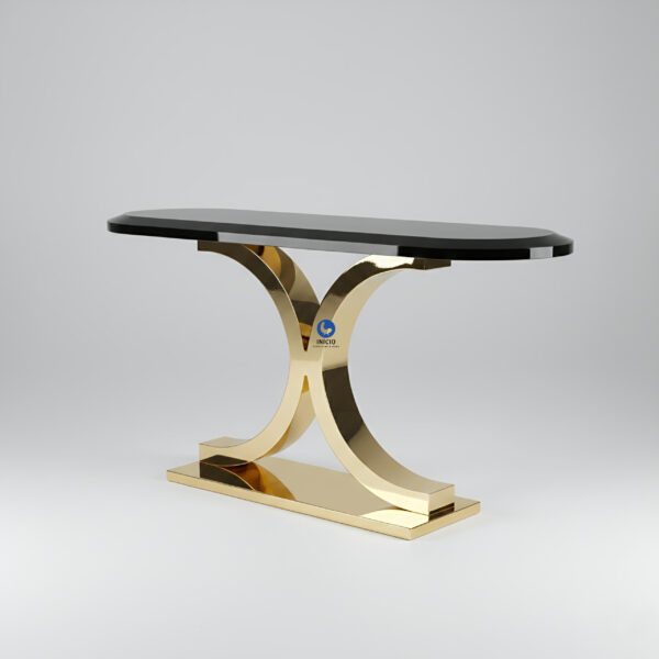 INICIO Verona Marble Top PVD Console Table IFCOT01